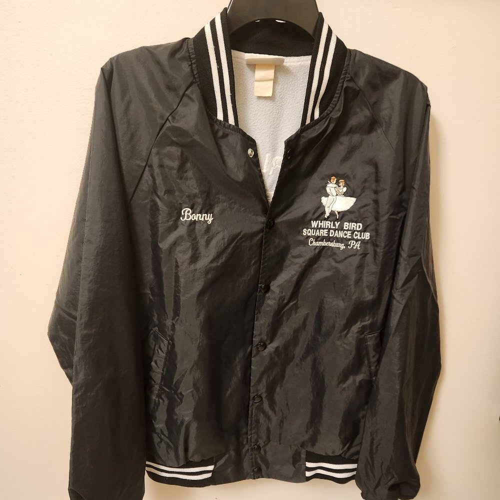 HARTWELL Sports women jacket Whirly Bird Dance Club Black/white trim size-L